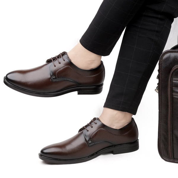 Bacca Bucci VANCOUVER Formal Shoes with Superior Comfort |  All Day Wear Office Or Party Lace-up Shoes