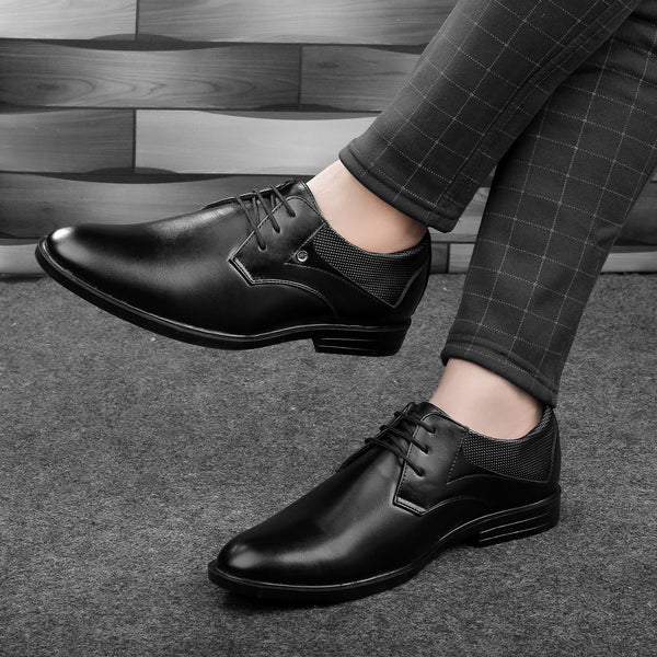 Bacca Bucci RICHMOND Formal Shoes with Superior Comfort | All Day Wear Office Or Party Lace-up Shoes