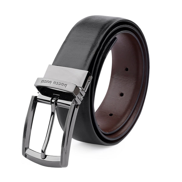 Bacca Bucci Auto reversible dress belt with Genuine Leather