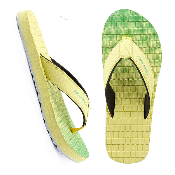 Bacca Bucci MALDIVES Cloud Slippers/Flip-Flop for Men | Non-Slip With Rubber Outsole and Vibrant Colors