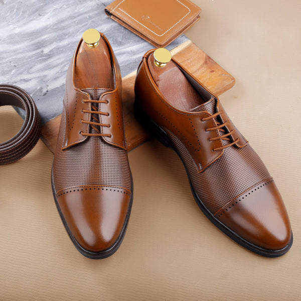 Bacca Bucci WINDSOR Formal Shoes with Superior Comfort | All Day Wear Office Or Party Lace-up Shoes