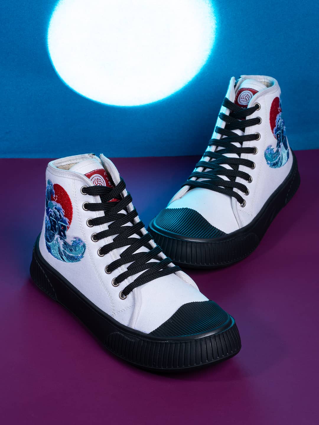 Bacca Bucci Women's High-Top Sneakers - "Kawaii Kicks" Collection